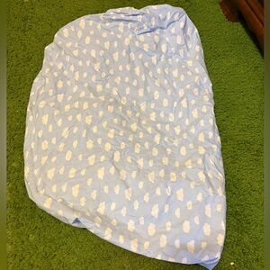 Circo Baby Crib Sheet with clouds